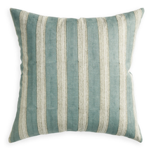 Load image into Gallery viewer, Berber Celadon Moss linen Cushion | Walter G
