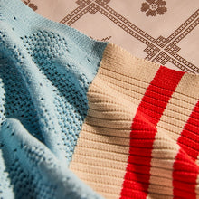 Load image into Gallery viewer, Tabitha Baby Blanket | Calcite Blue

