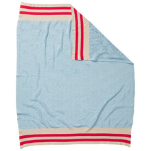 Load image into Gallery viewer, Tabitha Baby Blanket | Calcite Blue
