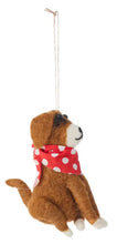 Load image into Gallery viewer, Loyal Dog Felt Hanging Ornament

