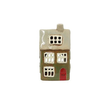 Load image into Gallery viewer, Alsace Tea Light House Christmas Green
