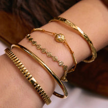 Load image into Gallery viewer, Cole Gold Cuff
