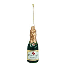 Load image into Gallery viewer, Champagne Christmas Ornament
