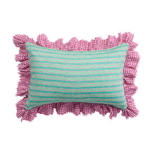 Load image into Gallery viewer, Gidget Stripe Full Ruffle Pillowcase Set
