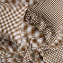 Load image into Gallery viewer, Gumnut Gingham Fitted Sheet | Queen
