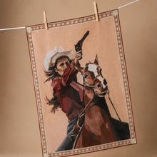 Load image into Gallery viewer, Got A Gun | Linen Tea Towel

