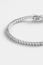 Load image into Gallery viewer, Dani Tennis Bracelet | Silver || Zafino
