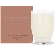Load image into Gallery viewer, Peppermint Grove - Candle | Camellia &amp; Lotus Blossom
