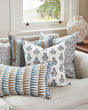 Load image into Gallery viewer, Ankara Walnut Linen Cushion 50x50cm | Walter G
