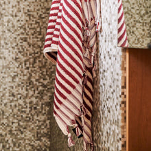 Load image into Gallery viewer, Rumba Stripe Turkish Bath Towel
