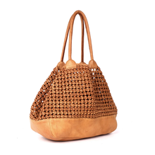 Load image into Gallery viewer, Rugged Hide - Hermitage Medium Weave Tote
