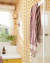 Load image into Gallery viewer, Rumba Stripe Turkish Bath Towel
