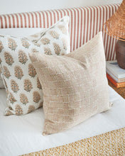 Load image into Gallery viewer, Zardosi Shell Linen Cushion 55x55cm | Walter G
