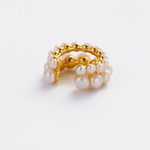 Load image into Gallery viewer, Luna Pearl Ear Cuff
