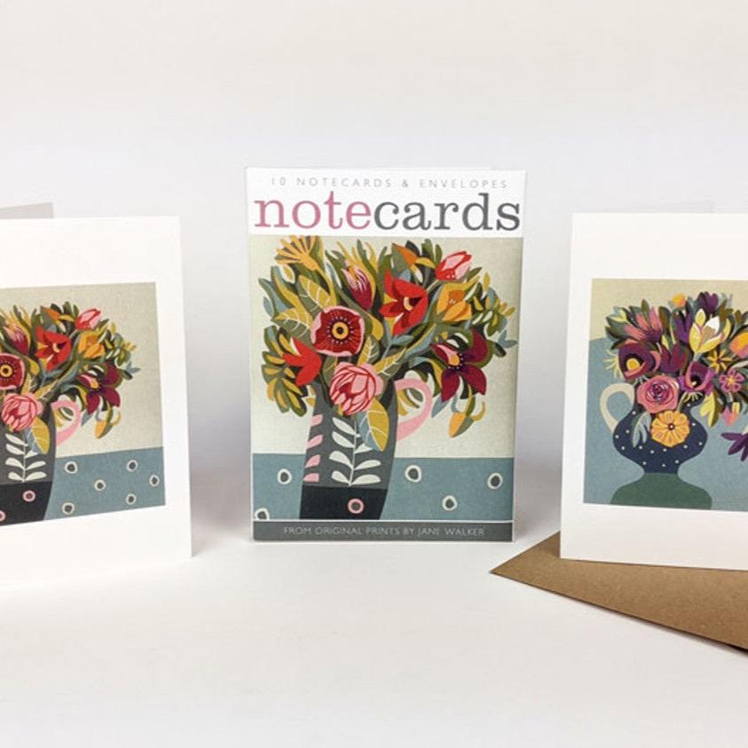 Set 10 Notecards | Jug + Flowers