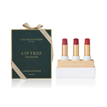 Load image into Gallery viewer, LUK New Lip Trio - Lucious Reds Lip Nourish

