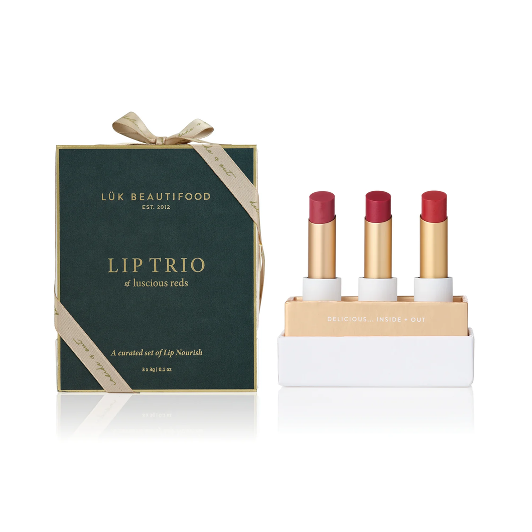 LUK New Lip Trio - Lucious Reds Lip Nourish
