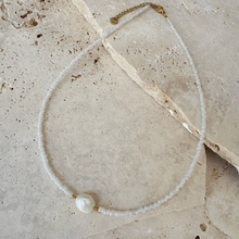 Load image into Gallery viewer, Echo Necklace | Pearly White
