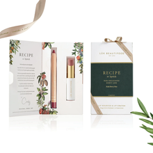 Load image into Gallery viewer, LUK - Recipe of a Lipstick - Nude  Berry Duo
