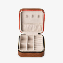 Load image into Gallery viewer, Jewellery Case | Tan Pebble
