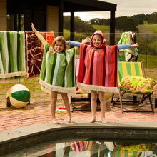 Load image into Gallery viewer, June Nudie Hooded Towel | Fluorite

