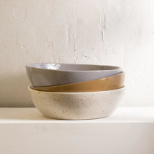 Load image into Gallery viewer, Cream Ceramic Dipped Bowl - Kaia | Inartisan
