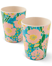 Load image into Gallery viewer, Tumbling Flowers Cup 2P Set || Kip n Co
