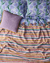 Load image into Gallery viewer, Azure Stripe Woven Throw || Kip n Co

