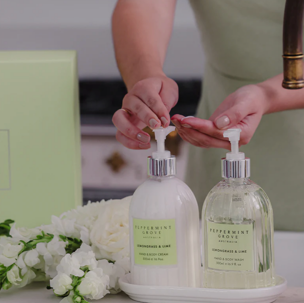 Lemongrass & Lime Hand Care Set
