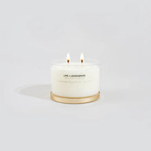 Load image into Gallery viewer, Gold Lid Soy Candle | Lime + Lemongrass

