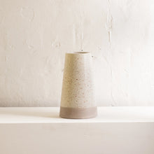 Load image into Gallery viewer, Cream Ceramic Dipped Vase -Mette | Inartisan
