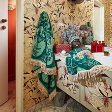 Load image into Gallery viewer, Gigi Bath Sheet | Emerald
