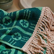 Load image into Gallery viewer, Gigi Bath Sheet | Emerald
