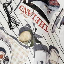 Load image into Gallery viewer, Farm Mornings | Linen Tea Towel
