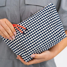 Load image into Gallery viewer, Napili Case Large | Navy/White
