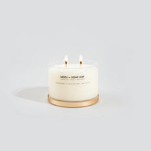 Load image into Gallery viewer, Gold Lid Soy Candle | Neroli + Cedar Leaf
