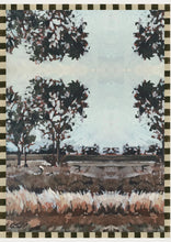 Load image into Gallery viewer, Open Spaces | Linen Tea Towel
