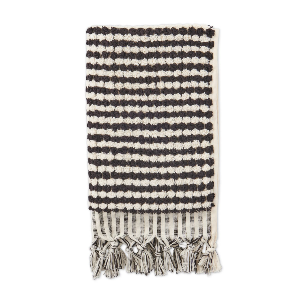 Pebble Hand Towel | Black and White || Kip and Co