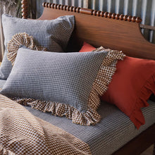 Load image into Gallery viewer, Pepperberry Check Full Ruffle Pillowcase Set
