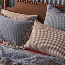 Load image into Gallery viewer, Pepperberry Check Full Ruffle Pillowcase Set
