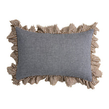 Load image into Gallery viewer, Pepperberry Check Full Ruffle Pillowcase Set
