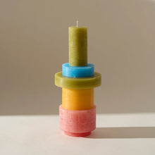 Load image into Gallery viewer, Candl Stack 03 | Pink &amp; Yellow

