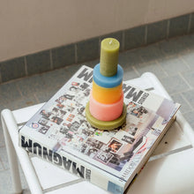 Load image into Gallery viewer, Candl Stack 03 | Pink &amp; Yellow
