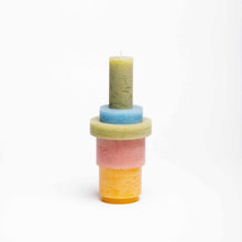 Load image into Gallery viewer, Candl Stack 03 | Pink &amp; Yellow

