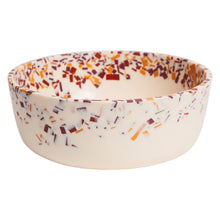 Load image into Gallery viewer, Resin Mazzinni Bowl - Nougat Terrazzo | Sage + Clare
