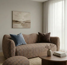 Load image into Gallery viewer, The Boulevard Luxe Velvet Cushion | Toffee
