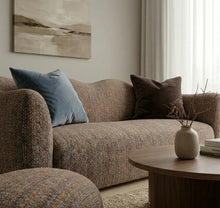 Load image into Gallery viewer, The Boulevard Luxe Velvet Cushion | Slate Blue
