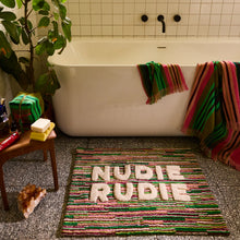 Load image into Gallery viewer, Tula Nudie Bath Mat | Rosewood
