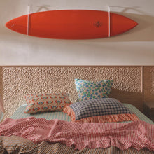 Load image into Gallery viewer, Addis Check Full Ruffle Pillowcase Set
