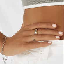 Load image into Gallery viewer, Sasha Trio Ring | Two Tone Size 6

